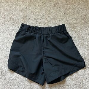 bcg Black Athletic Shorts Moisture-Wicking Performance